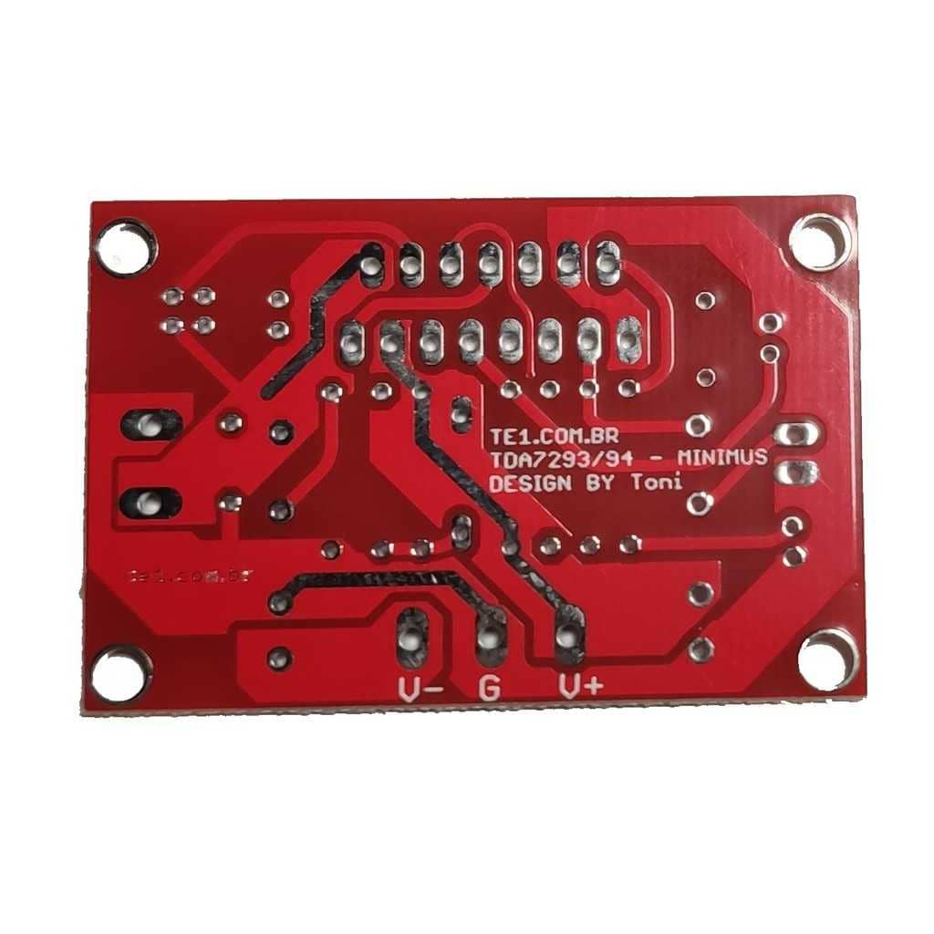 Comprar X Placa Lisa Para Amplificador Ci Tda Tda Tda