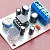Kit para montar amplificador com LM386 e microfone eletreto