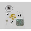 Kit De Eletrônica Para Montar 7 Led Amarelo No Ritmo Música