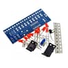 kit para montar de sequencial de led com NE555 e CD4017