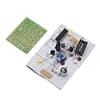 CD4013 simulador de vela eletrônica com fotodiodo microfone