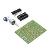 CD4013 simulador de vela eletrônica com fotodiodo microfone