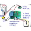 Ne555 Controle Automático Nível Caixa Água Liga desliga Bomba
