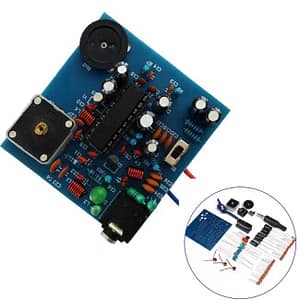 Kit para montar transmissor de FM estéreo com CI BA1404 + cristal 38KHz