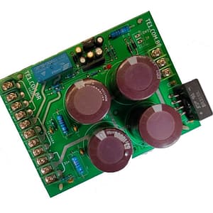 Placa montada fonte simétrica amplificador proteção UPC1237