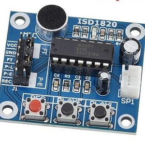 ISD1820 módulo gravador e reprodutor de áudio com microfone