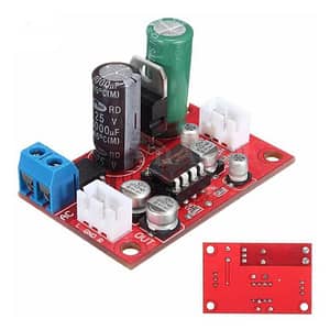 Placa Montada Pré Amplificador Alimentação 12v fonte simples