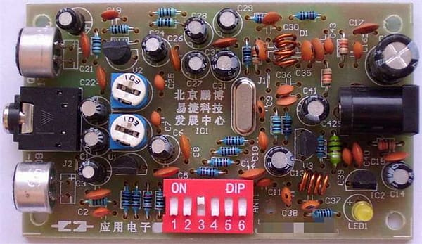 Bh1417 kit para montar transmissor de fm pll com circuito integrado bh1417f