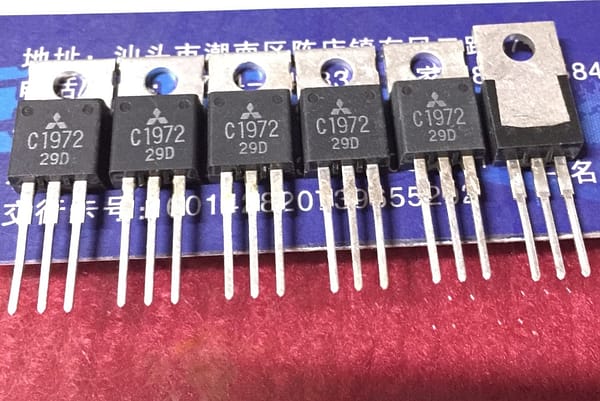 Transistor 2sc1972 original c1972 rf genuíno mitsubishi novo