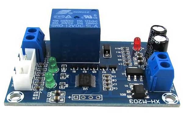 Controle nível automático sensor caixa água + 2 bóias vertic
