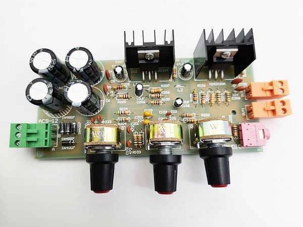 Tda2030a kit para montar amplificador com controle de tons
