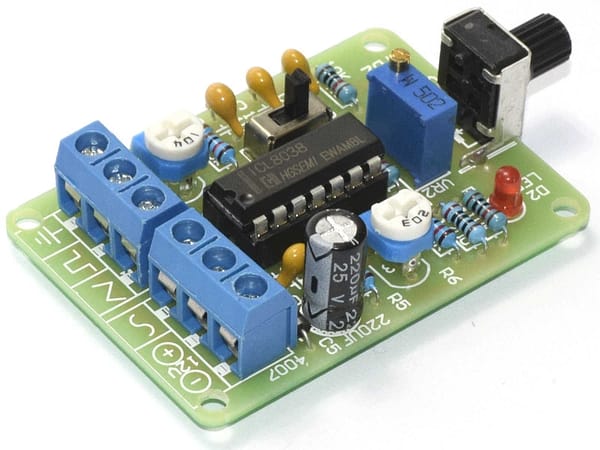 Gerador de funções sinal kit para montar ci icl8038