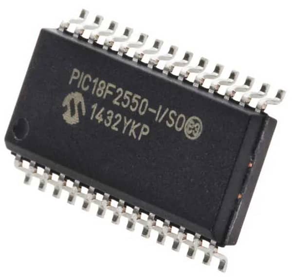 Pic18f2550 microcontrolador microchip pic18f2550-i/so smd