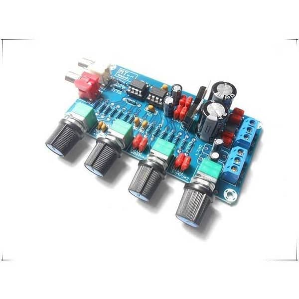 Ne5532 kit montar pré amplificador controle tons volume