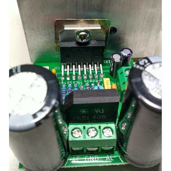 Placa lisa montar amplificador ci tda7294 ou tda7293 100w