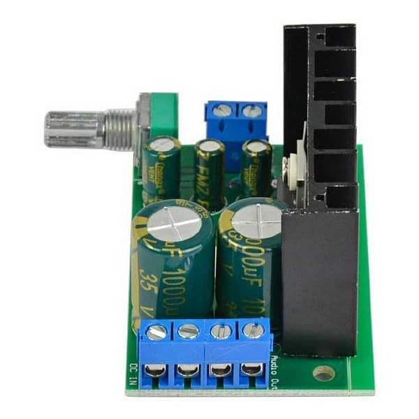 Tda2050 placa montada amplificador ci ajuste volume 32w 12v