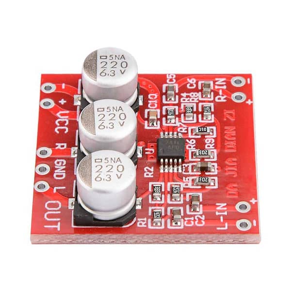 Tpa6112a2 amplificador estéreo com entrada balanceada