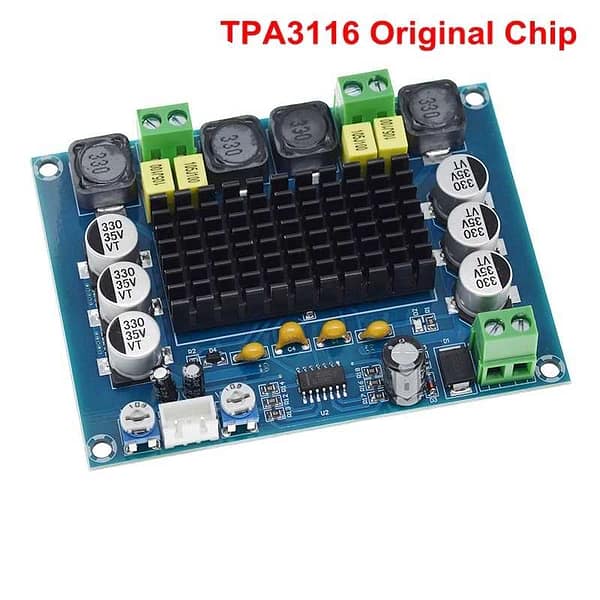 Tpa3116 placa amplificador montado potência digital estéreo