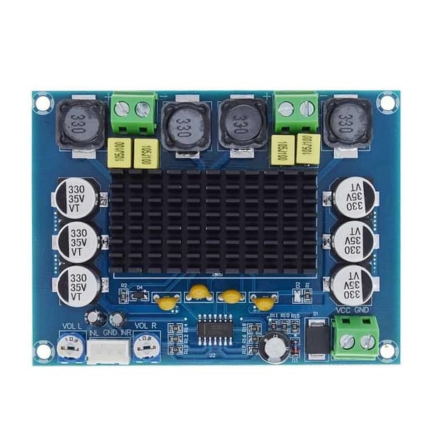 Tpa3116 placa amplificador montado potência digital estéreo