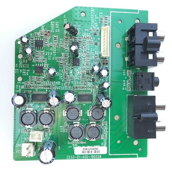 Ad52580 placa montada amplificador 2. 1 logitech z533