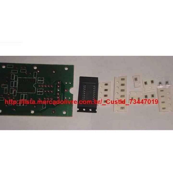 Ba1404 kit para montar transmissor fm estéreo cristal 38khz ba1404f smd