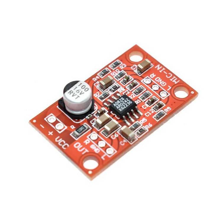 Comprar amplificador para microfone dinâmico pré amplificador para microfone dinâmico com ci ad828