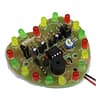 Kit Montar Placa Com Leds Forma Coração Ci Lm393 Musical Ldr