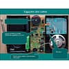 Kit Montar Rádio Relógio FM Despertador Cd2003 72 a 108 MHz