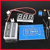 Kit para montar voltímetro display digital com ATMEGA8L