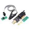 Gravador Eprom Usb Ch341a + Pinça Sop8 Dip8 Ch341 bios flash