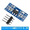 5x módulo regulador de tensão AMS1117 5 Arduino ESP32 5V