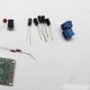 Kit para montar amplificador com LM386 e microfone eletreto