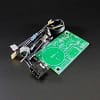 Mini amplificador com transistor microfone saída fone ouvido