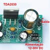 Tda2030a Kit Para Montar Amplificador Ci Tda2030 18w 12v 24V