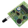 CD4013 simulador de vela eletrônica com fotodiodo microfone