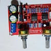 kit montar Pré-amplificador subwoofer filtro graves NE5532