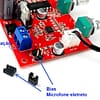 Pré-amplificador microfone eco reverberação PT2399 Cd2399