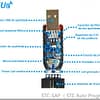 Gzut gravador programador USB microcontrolador STC ICSP 8051