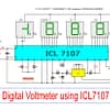 ci icl7107 dip40 Icl7107cplz Icl7107cpl