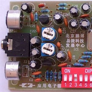 BH1417 Kit para montar Transmissor de FM PLL com circuito integrado BH1417F