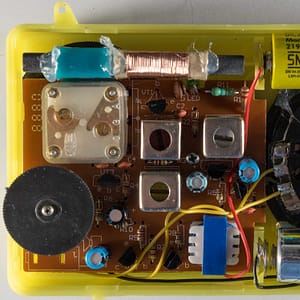 Kit Para Montar Rádio AM Transistor S66e Ss9018 diy
