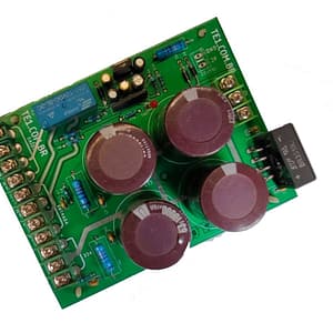 Placa montada fonte simétrica amplificador proteção UPC1237