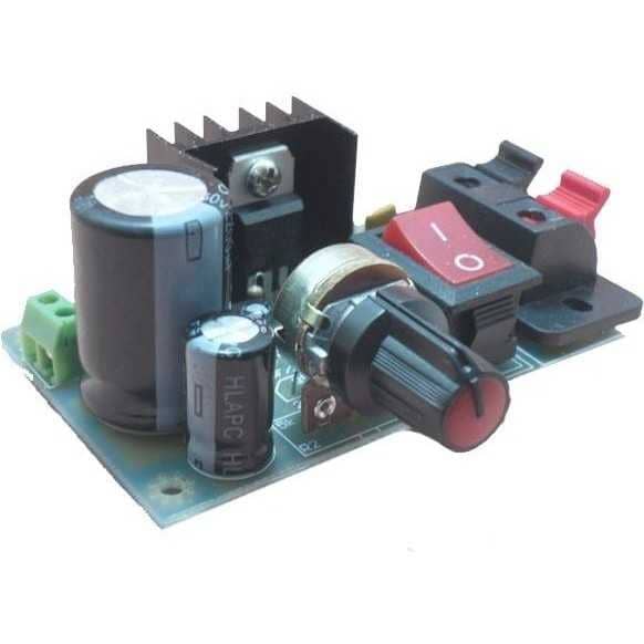 Lm317 kit montar fonte regulador lm317t transistor 2n5551