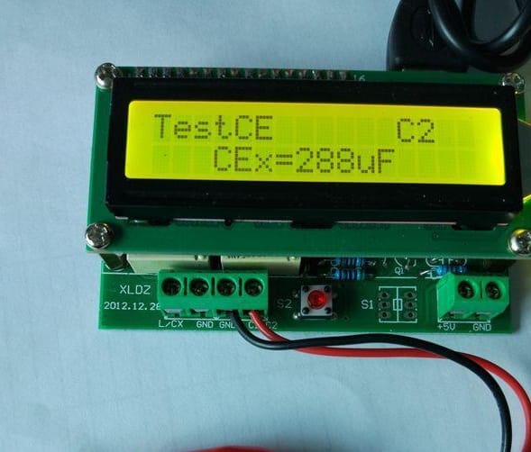 Lc meter kit montar medidor bobina capacitor com atmega8