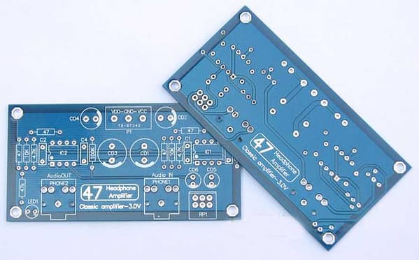 Amplificador fone de ouvidos hifi com ne5532 kit para montar