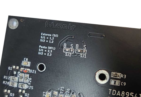 Ci tda8954 th kit para montar amplificador tda8954th placa