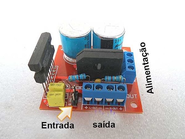 Comprar Tda1521 Placa Montada Amplificador Potência Estéreo Tda1521a ...