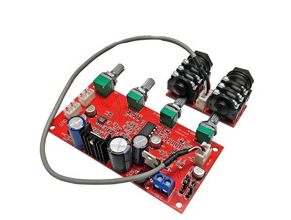 Pré-amplificador microfone eco reverberação pt2399 cd2399