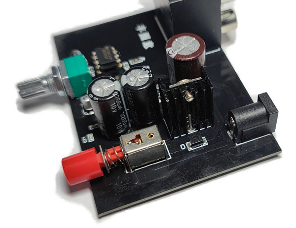 Pré amplificador com 2 ci ne5532 e rca fonte simples