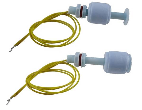 Controle nível automático sensor caixa água + 2 bóias vertic